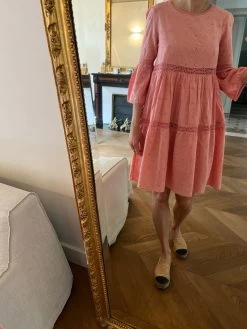 Robe Leon Harper Rose -Femmes Boutique robe leon harper rose emmanuelle 2