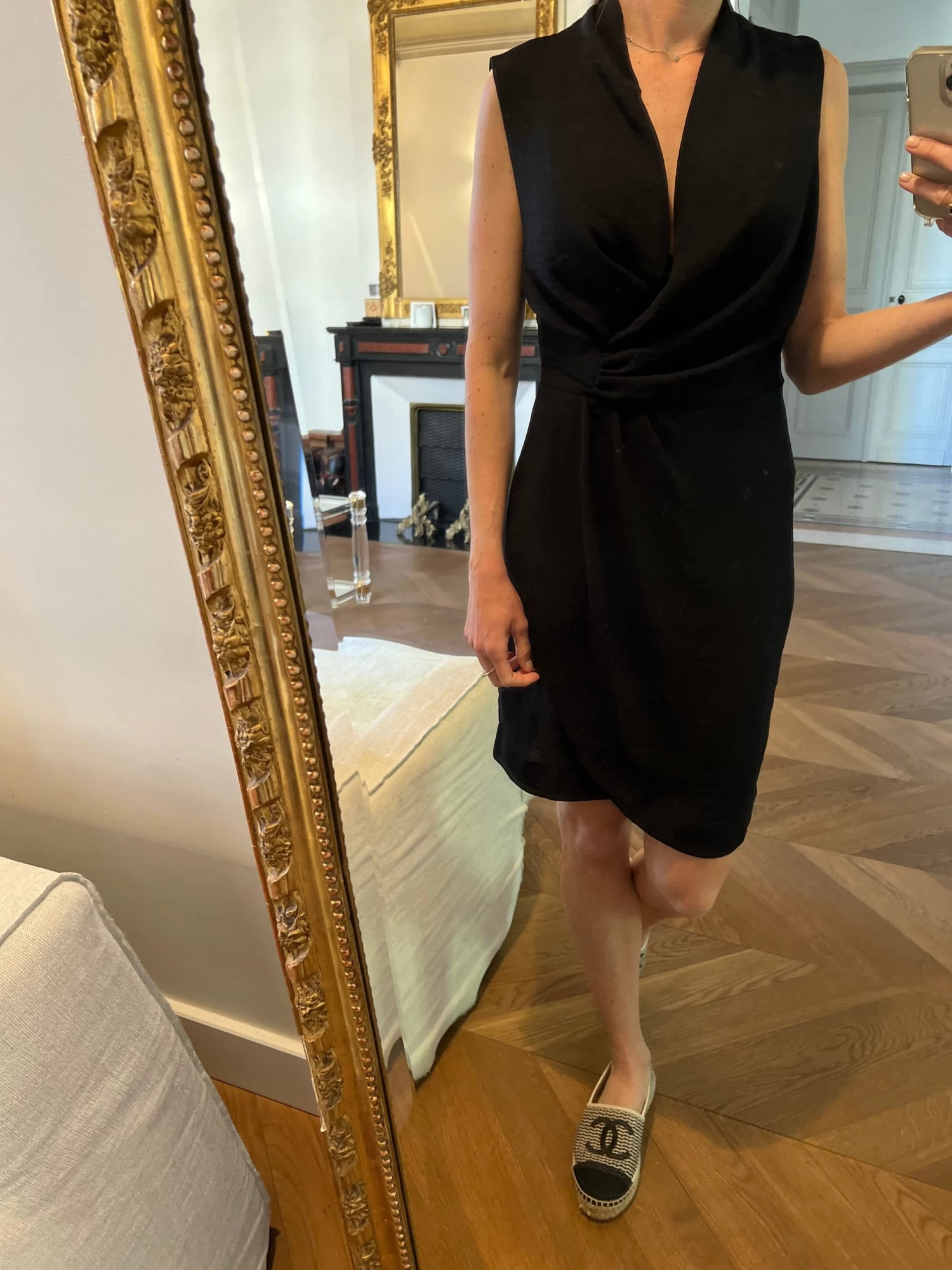 Robe Morgan Noire Classique 4 Robe Morgan Noire Classique – Image 2