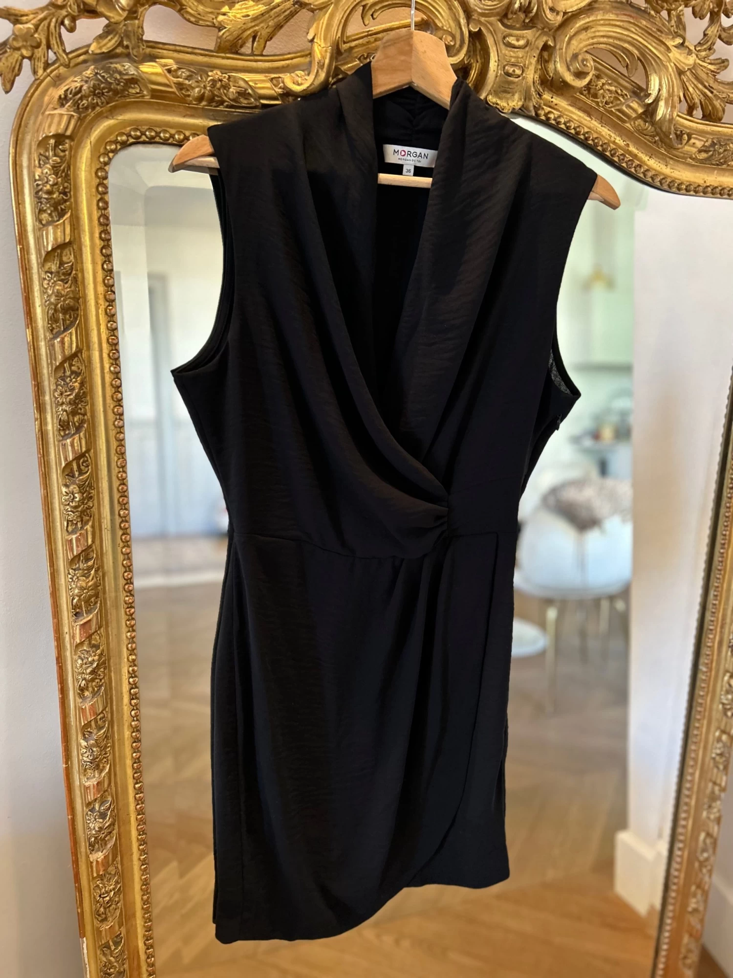 Robe Morgan Noire Classique 6 Robe Morgan Noire Classique – Image 4