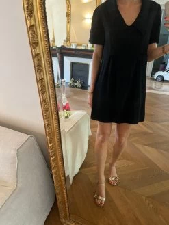 Robe Noire Art Love -Femmes Boutique robe noire art love emilie b 3