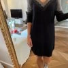 Robe Pull Pinko Noir Et Gris -Femmes Boutique robe pull pinko noir et gris 1