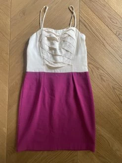 Robe Sandro Ecrue Et Violette -Femmes Boutique robe sandro ecrue et violette 6