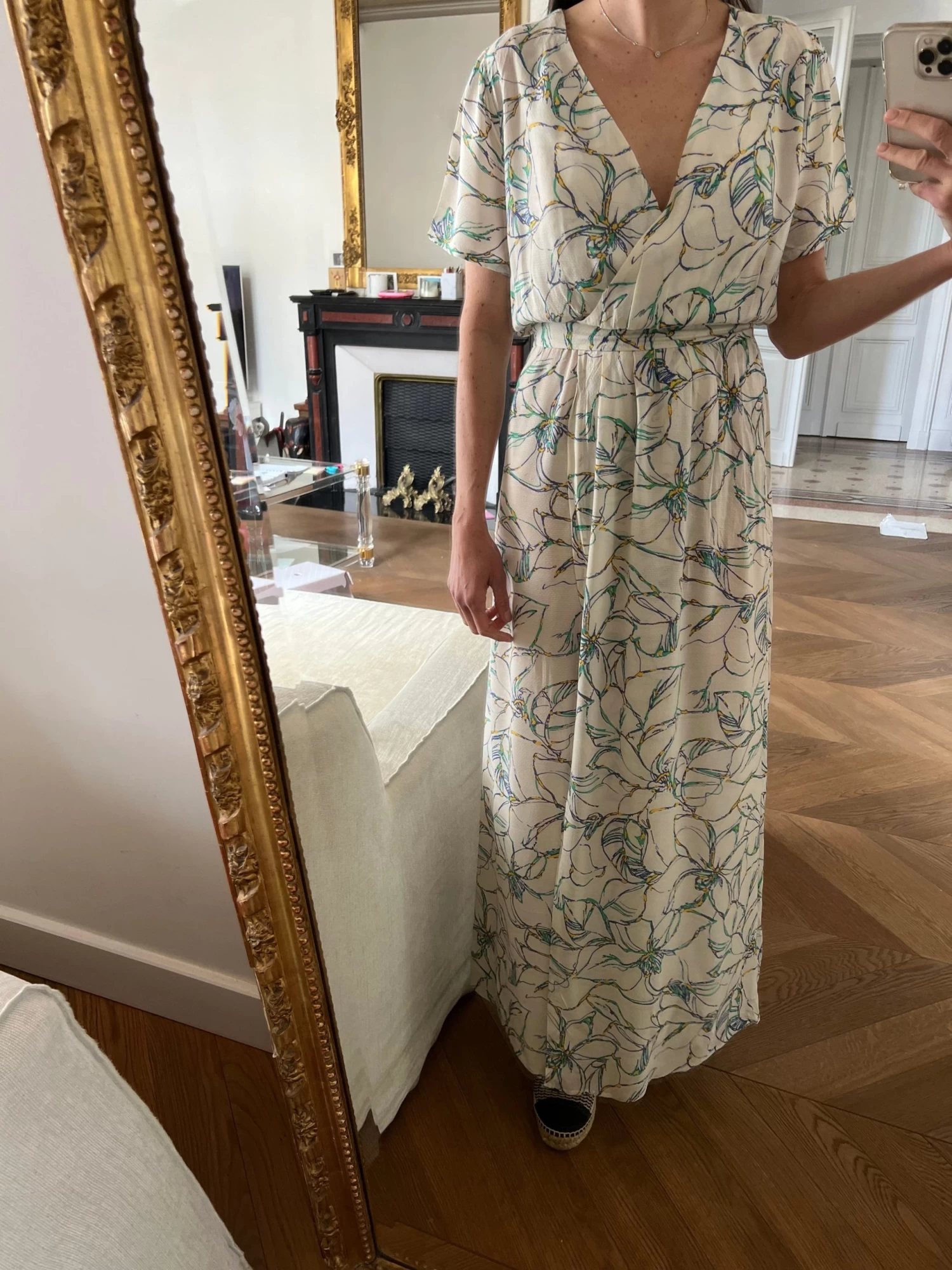 Robe See U Soon Motifs Verts Et Bleus 3 Robe See U Soon Motifs Verts Et Bleus