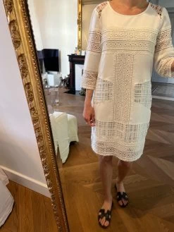 Robe Vila Blanche Ajourée