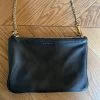 Sac Sandro à Bandoulière Noir Chaine Or -Femmes Boutique sac sandro a bandouliere noir chaine or morgane 1
