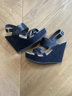 Sandales Compensées Bocage Noires