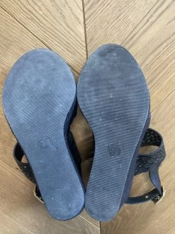 Sandales Compensées Bocage Noires -Femmes Boutique sandales compensees bocage noires 8