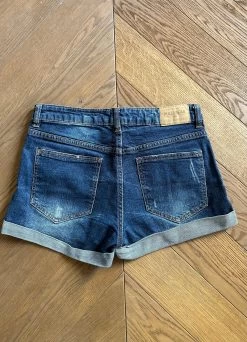 Short En Jean Pull And Bear Déchiré -Femmes Boutique short en jean pull and bear dechire lisa 2
