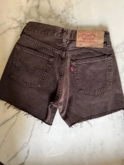 Short Levis Marron Taille Haute 9 Short Levis Marron Taille Haute -Femmes Boutique short levis marron taille haute agnes 3