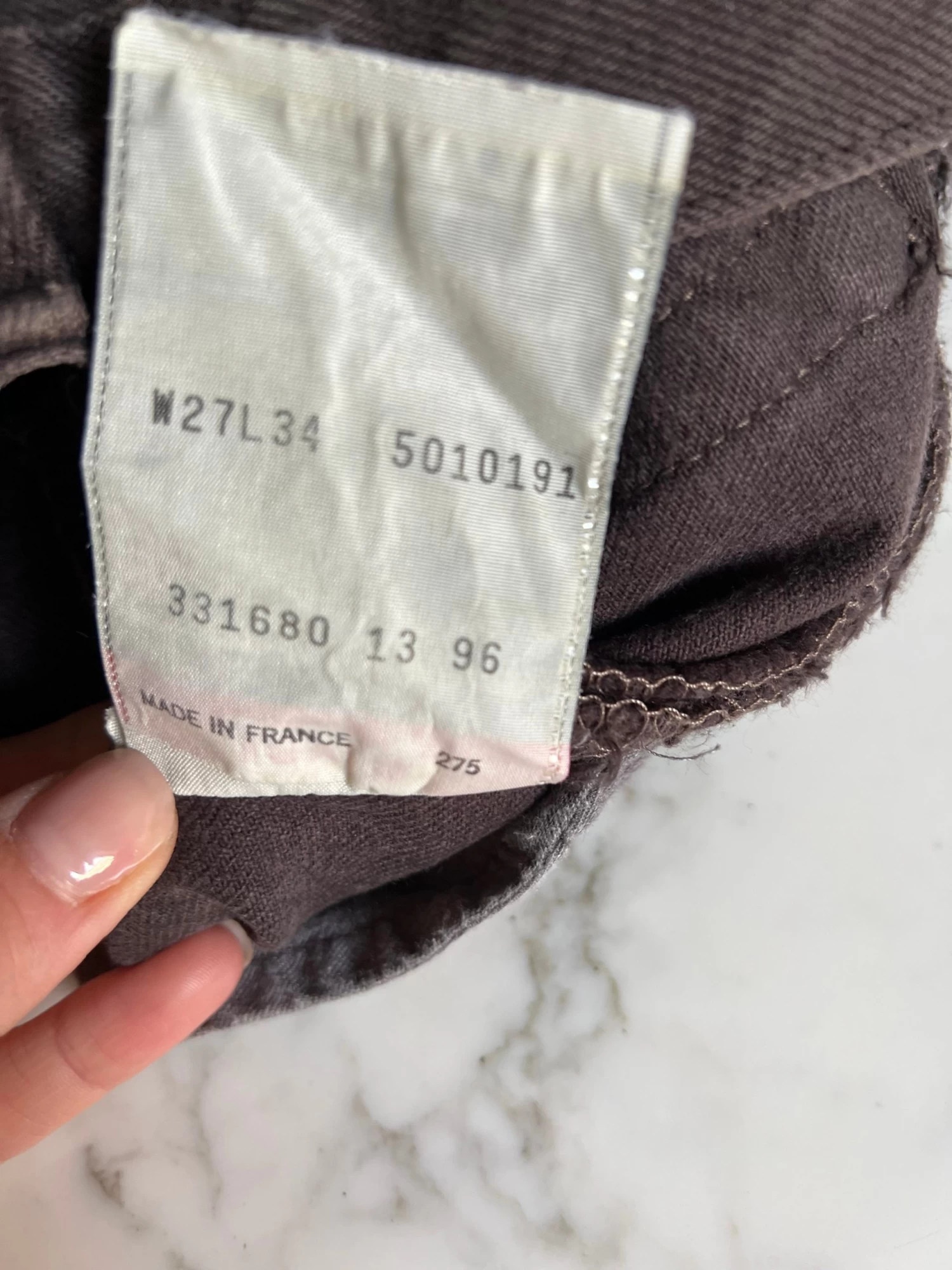 Short Levis Marron Taille Haute 6 Short Levis Marron Taille Haute â Image 4