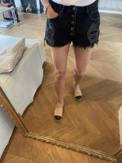 Short PullandBear En Jean Noir