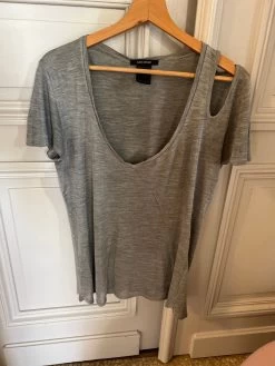 T Shirt Isabel Marant Gris Clair 15 T Shirt Isabel Marant Gris Clair -Femmes Boutique t shirt isabel marant gris clair julie marc 4