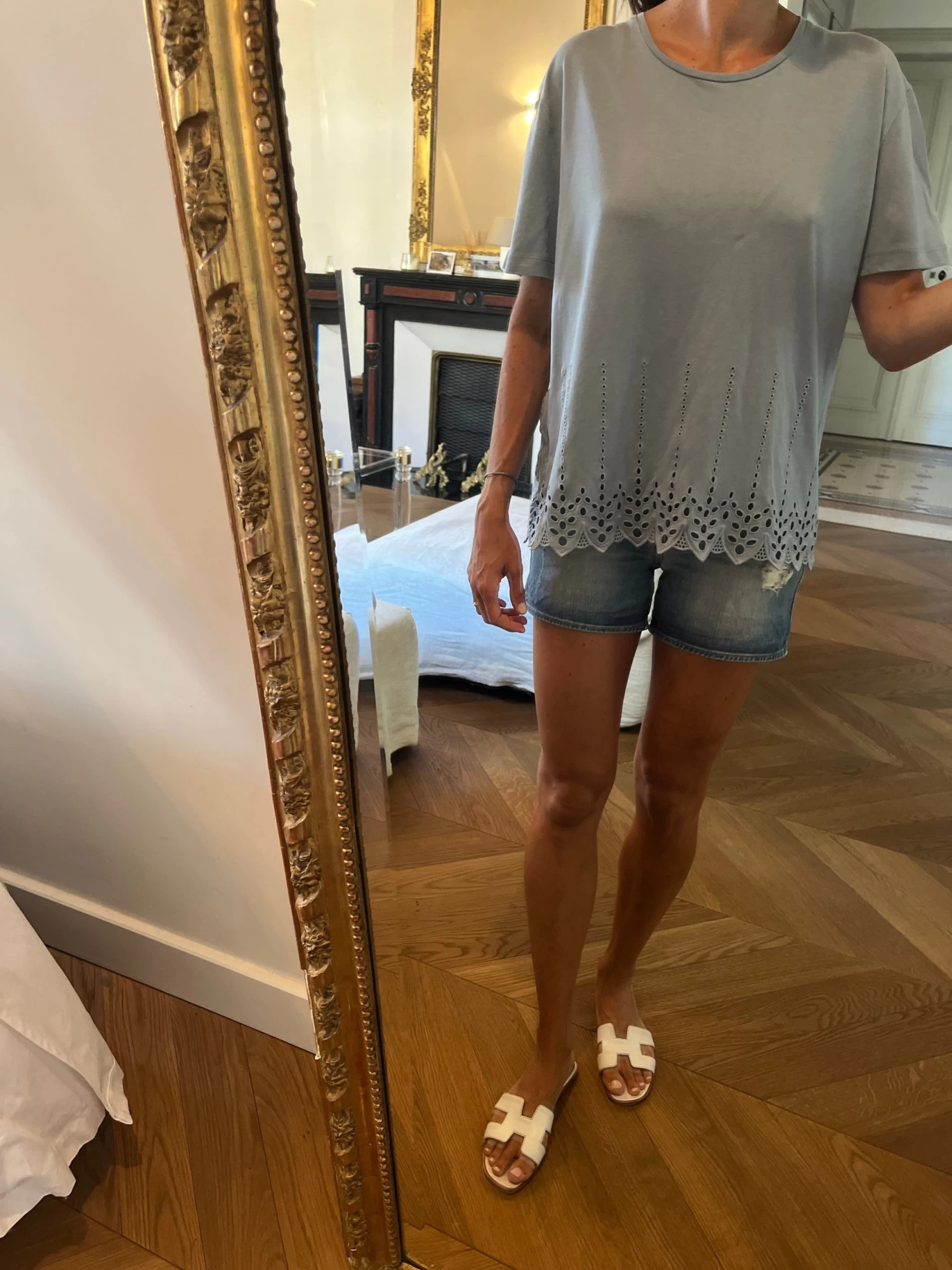 T Shirt The Kooples Bleu Canard 3 T Shirt The Kooples Bleu Canard