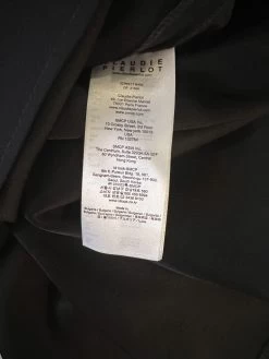 Robe Claudie Pierlot Noire Avec Nœud Dans Le Dos -Femmes Boutique thumbnail IMG 1245