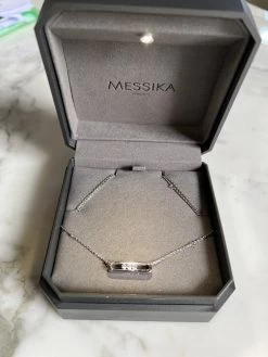 Collier Messika Baby Move En Or Blanc