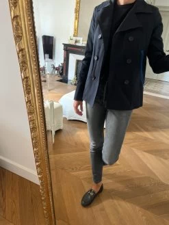 Trench Lacoste Noir Et Bleu -Femmes Boutique trench lacoste noir et bleu 3