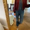 Veste Bombers Tara Jarmon Prune -Femmes Boutique veste bombers tara jarmon prune 1