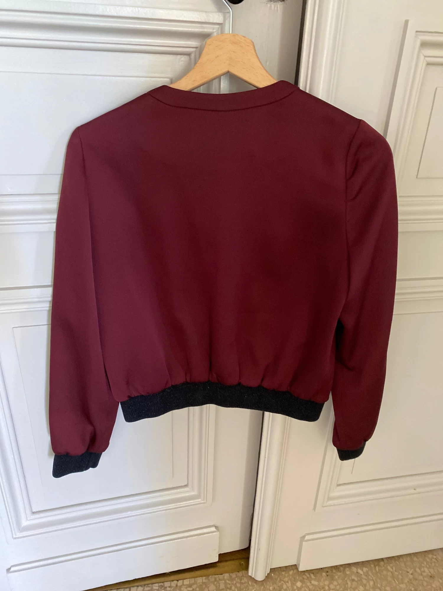 Veste Bombers Tara Jarmon Prune 10 Veste Bombers Tara Jarmon Prune â Image 8