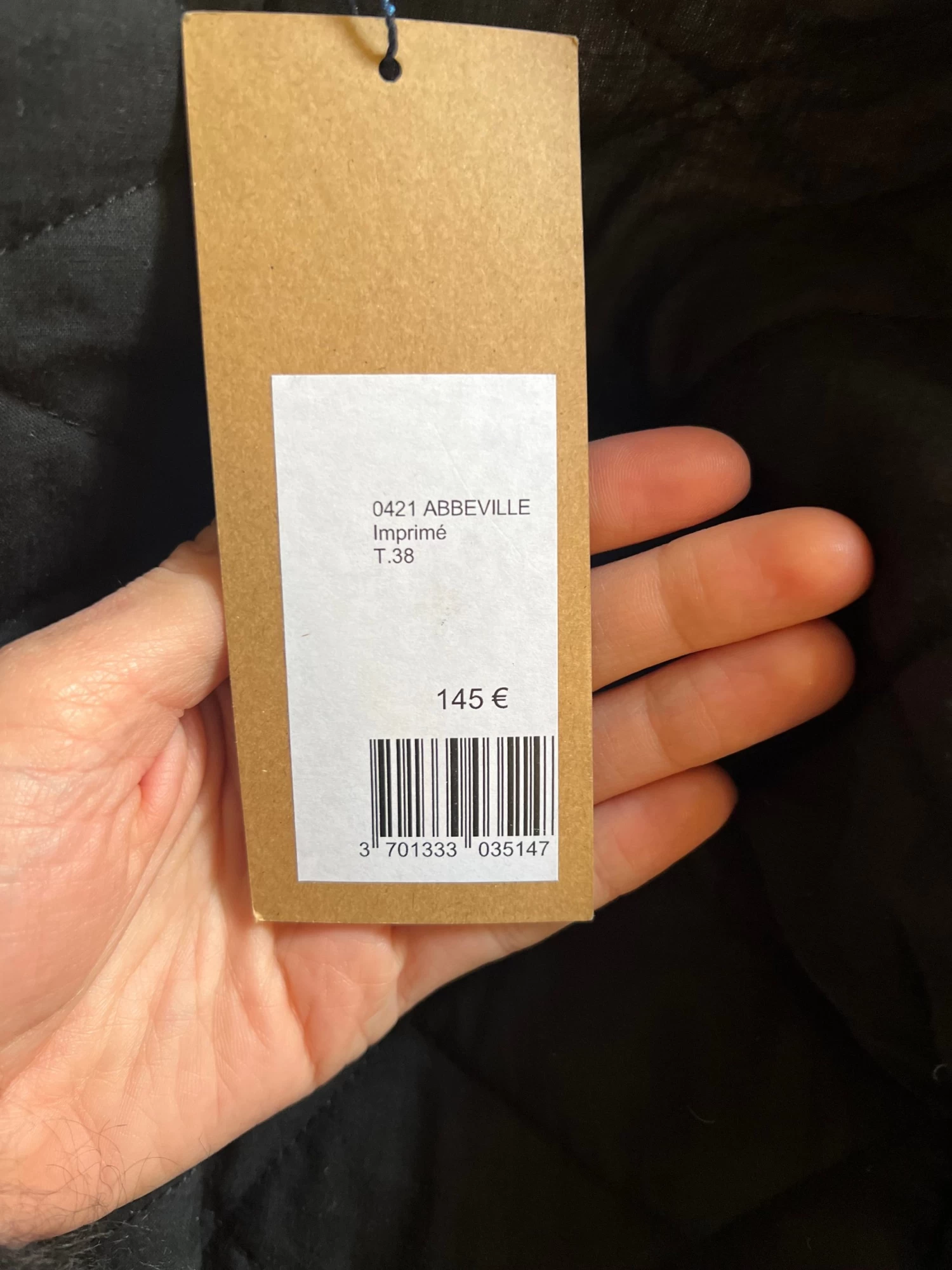 Veste Parisienne Et Alors Neuve Motifs Marrons 7 Veste Parisienne Et Alors Neuve Motifs Marrons â Image 5